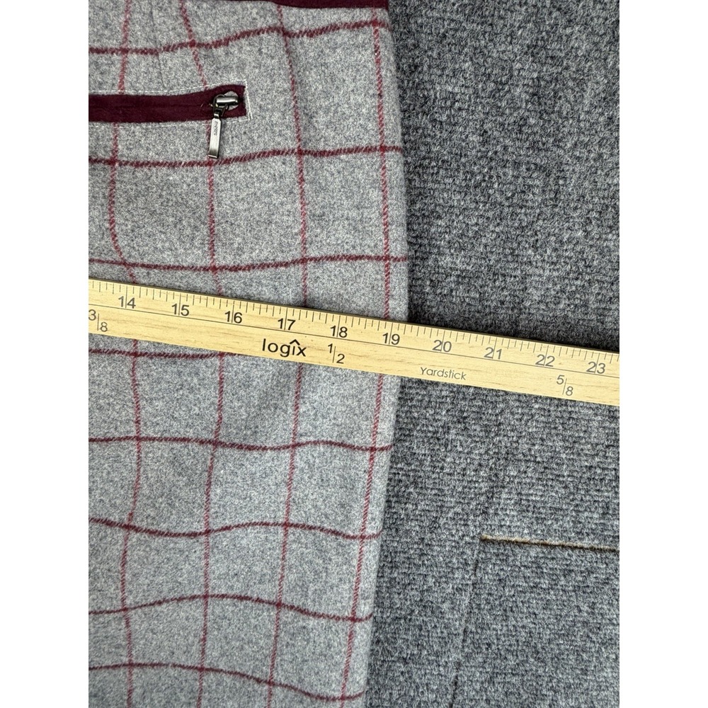 Bob Timberlake Plaid Wool Blend Mini Skirt Women's Size 6 Business Office - Picture 9 of 9